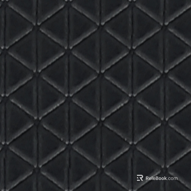 Black Geometric Leather Soft Bag Fabric texture
