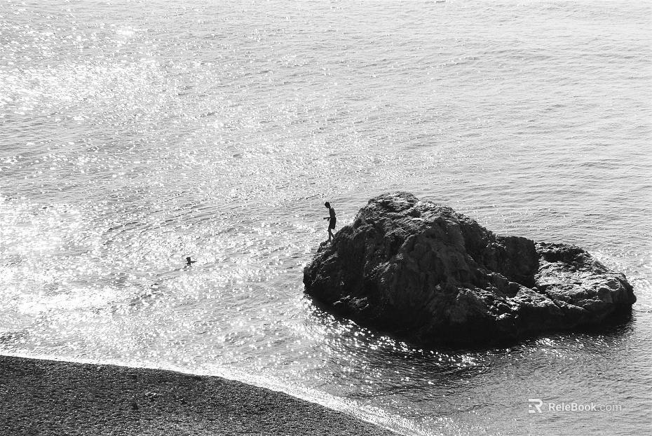 black and white painting texture