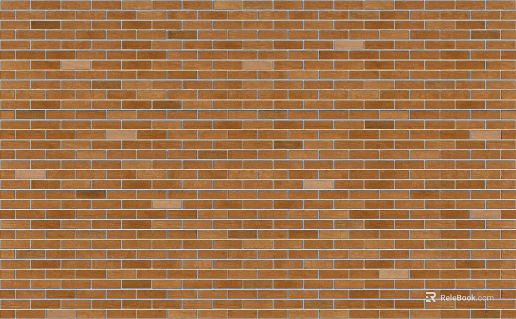 Brick wall annealed red brick seamless texture
