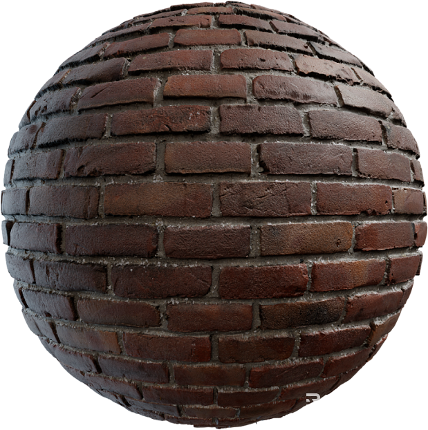 Brick wall PBR texture