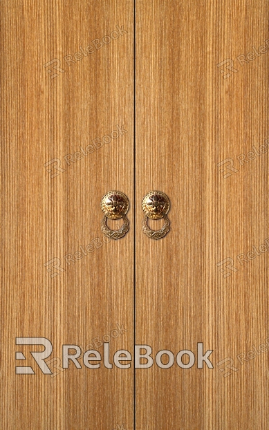 Wooden door texture