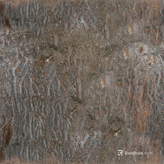 Gray-brown stone wall decoration stone texture