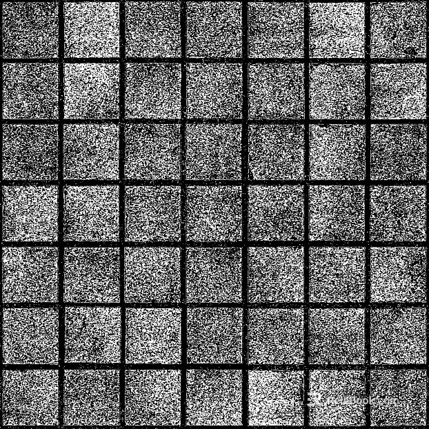 Black and White Bump texture