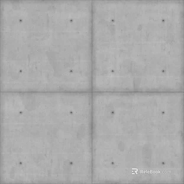 Gray exposed concrete industrial-style wall texture