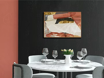 abstract painting 3d model
