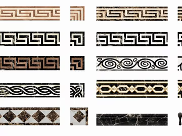 New Chinese Style Back Marble Wall Line Waist Line texture (ID:ffaeh047656)