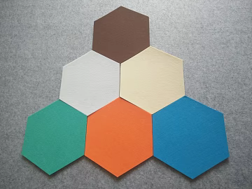 Hexagonal Tile Floor Tile Colorful texture (ID:ffajg28812)