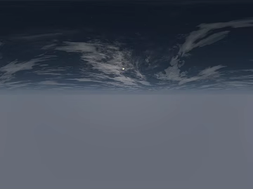 Outdoor Realistic Cloudy Sky 3d model