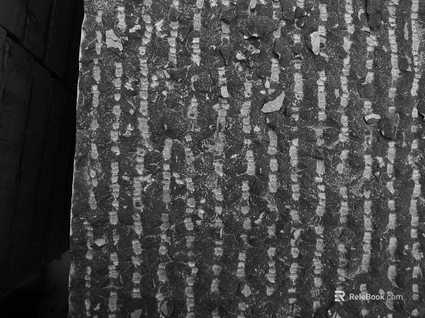 Black gray rock wall decorative stone texture