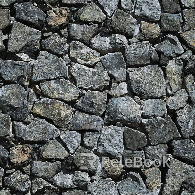 Culture Stone Black Culture Stone Seamless texture