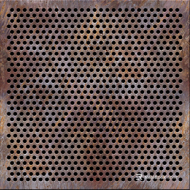 Perforated plate texture