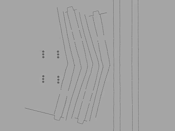 Gray Traffic Road Marking Map texture (ID:ffaeh842976)