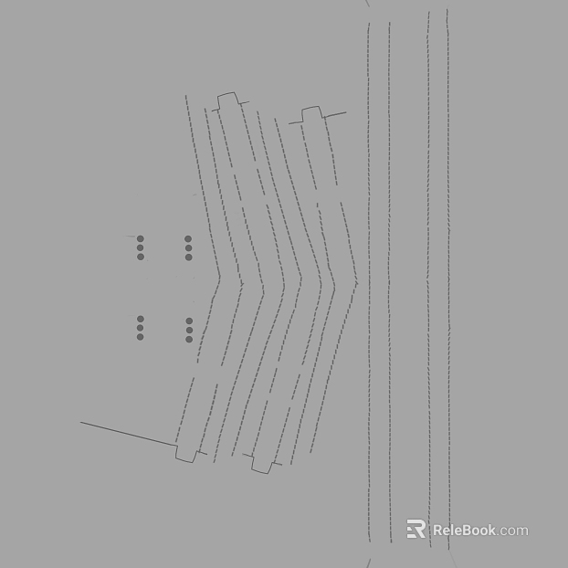 Gray Traffic Road Marking Map texture