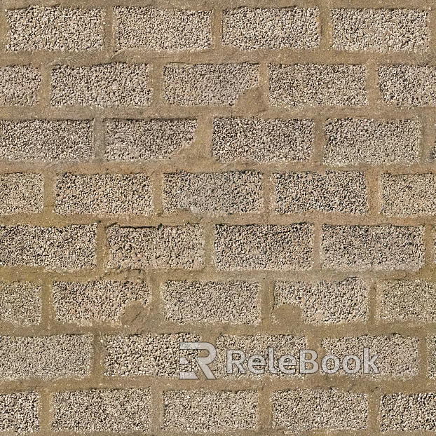 Neat stone brick wall seamless texture