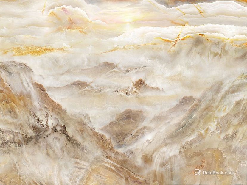 Landscape Marble Microlite TV Wall texture