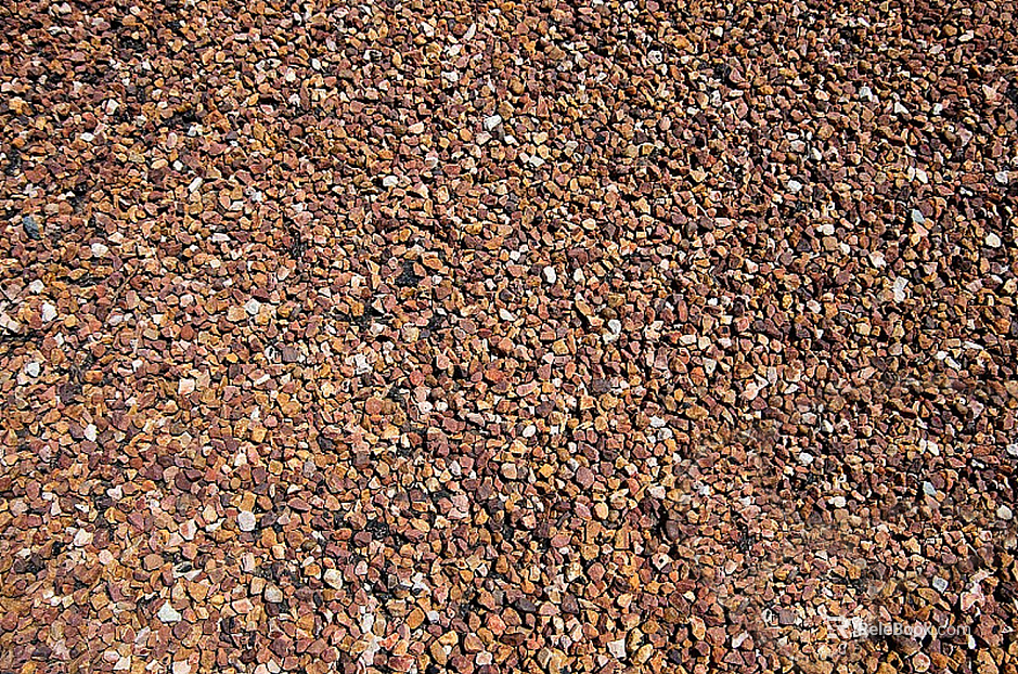 Volcanic stone crushed stone texture