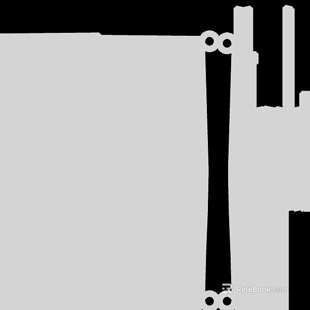 Black and white line bump map texture