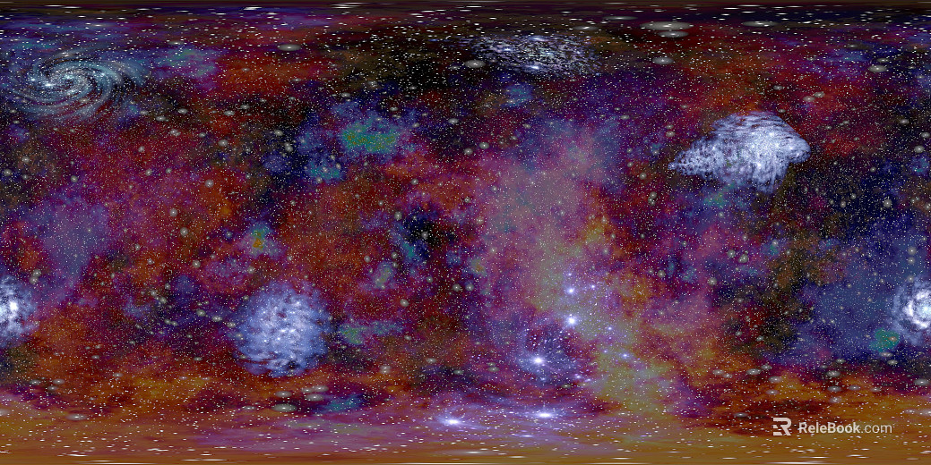 Universe Star HDR texture