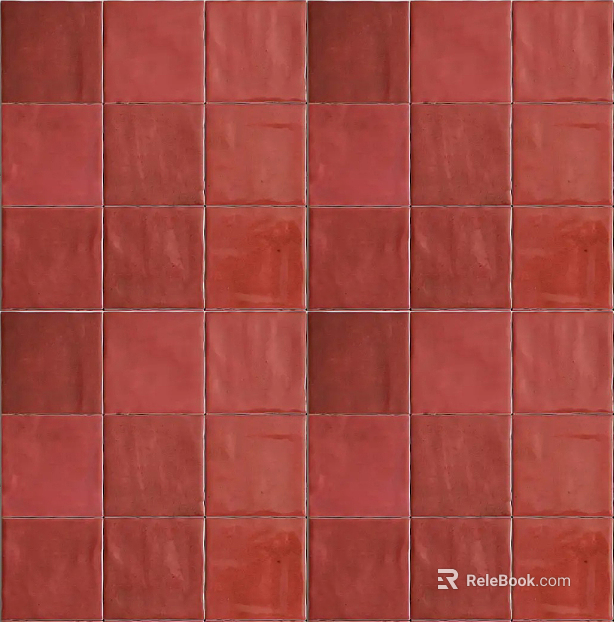 red checkered handmade brick texture