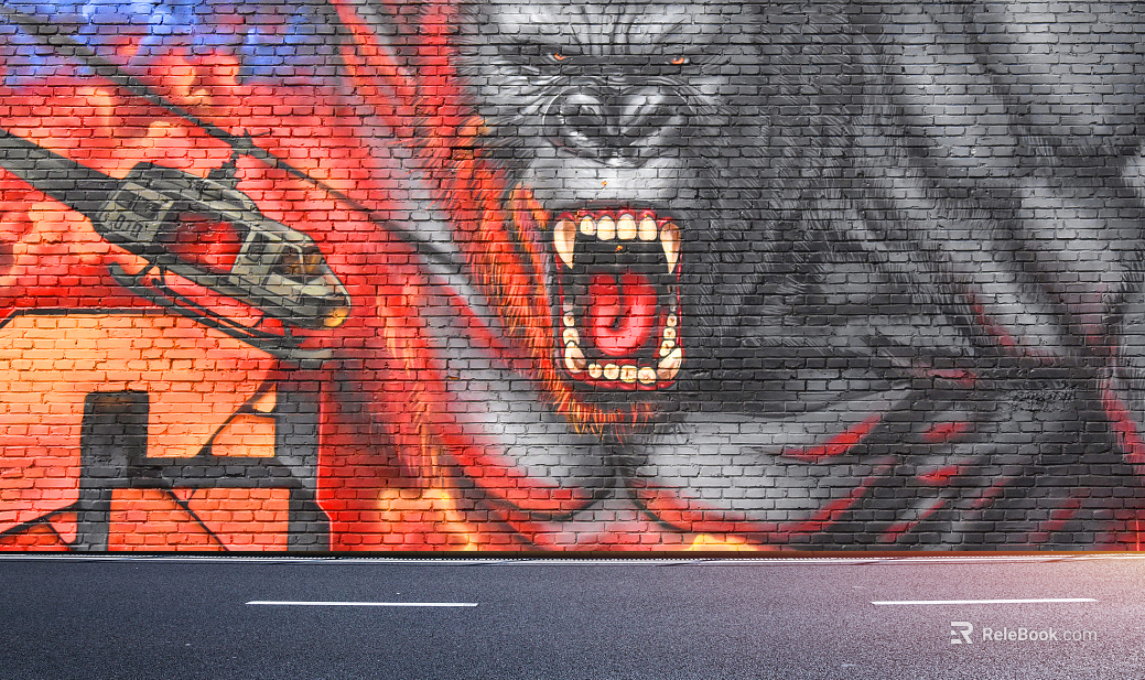 Wall painting texture