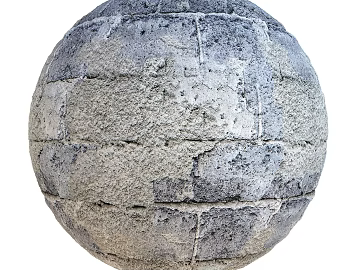 Brick wall PBR texture (ID:ffach320714)