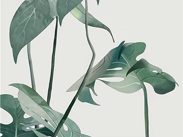 Plant painting texture (ID:ffagg08063)