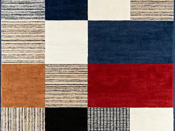 Modern Geometric Carpet Bauhaus Carpet Middle Ancient Retro Style Carpet Cream Style Carpet Postmodern Carpet texture (ID:ffajh610767)