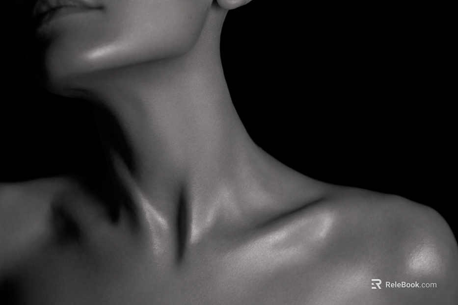 black and white painting texture