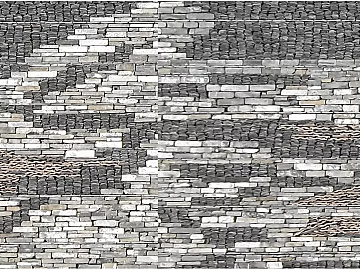 Brick wall gray tile modeling wall texture (ID:ffaeg06014)