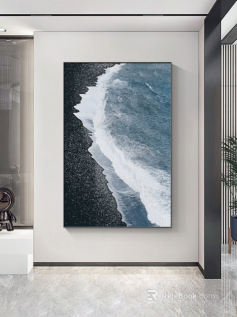 landscape painting texture