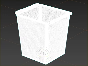 White woven basket storage container texture (ID:ffaeh904041)