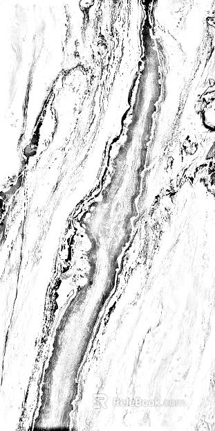 Black and white flowing marble wall building materials texture