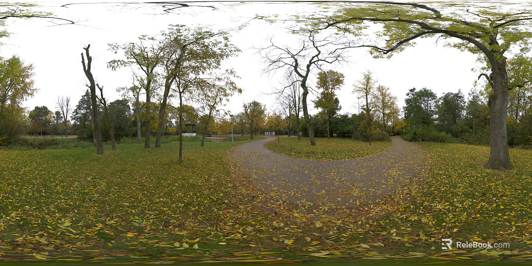 Park Meadow Traits Day Cloudiy HDR texture