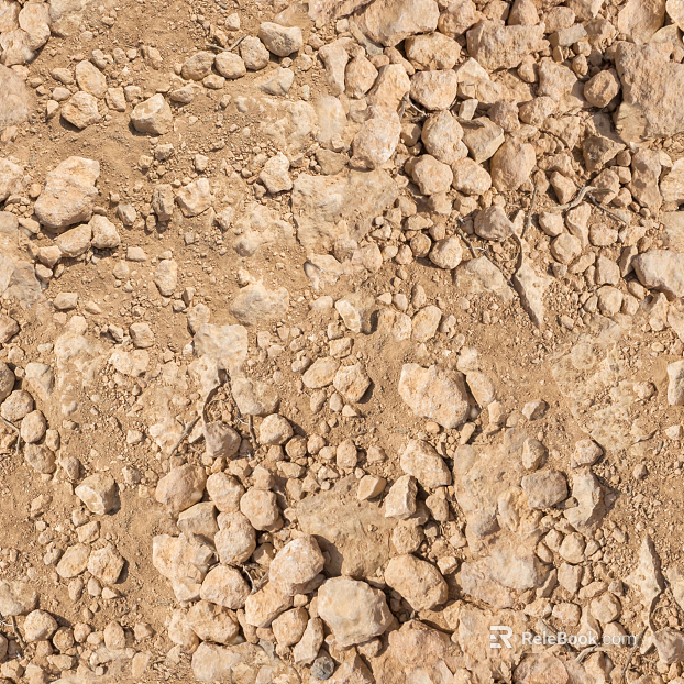 Soil road, mud road, soil, sand, stone texture