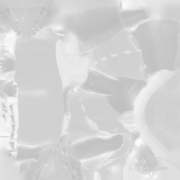 White broken glass decorative glass texture