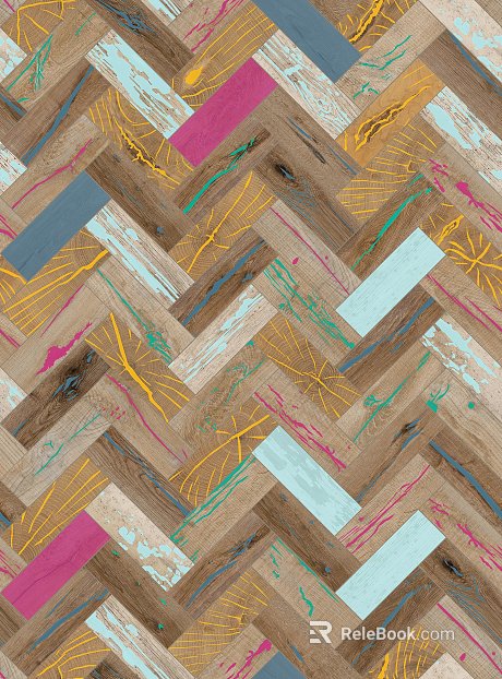 Herringboard floor wood color texture