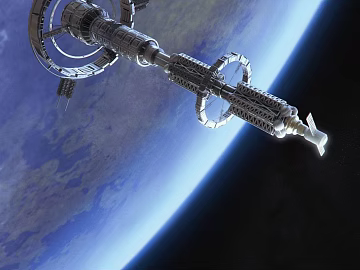 Satellite 3d model