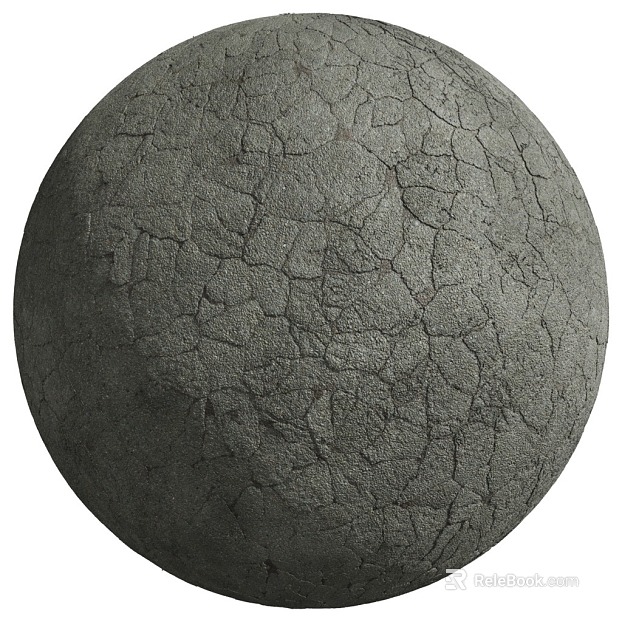 Cement ground PBR texture