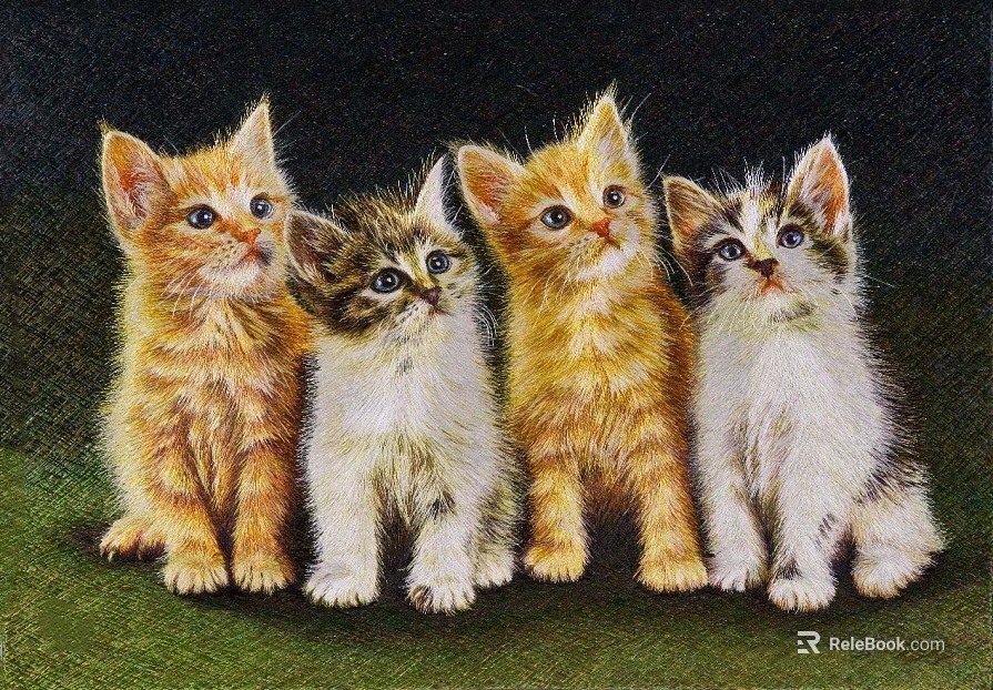 Animal painting texture
