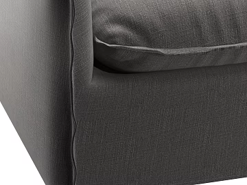 Dark gray plain fabric for sofa texture (ID:ffaeh356556)