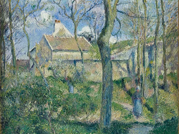 Impressionist oil painting landscape figure oil painting abroad texture (ID:ffach102156)