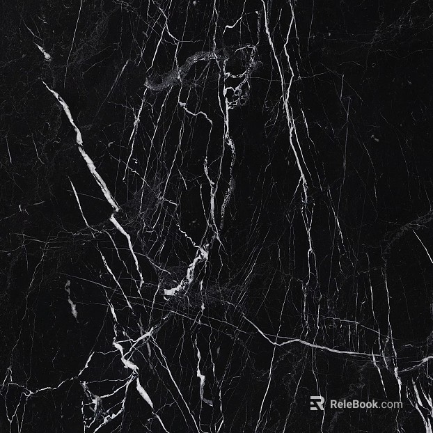 Black marble black and white root marble texture