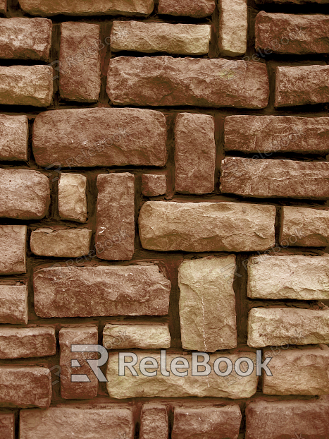 A Culture Stone image showcasing textured, earthy-toned synthetic stones arranged in a seamless pattern, ideal for rustic or modern architectural designs.