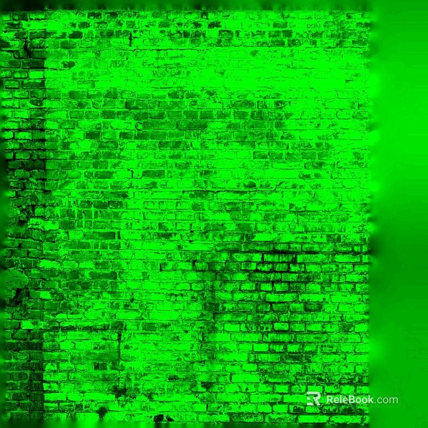 turquoise brick wall interior background wall texture