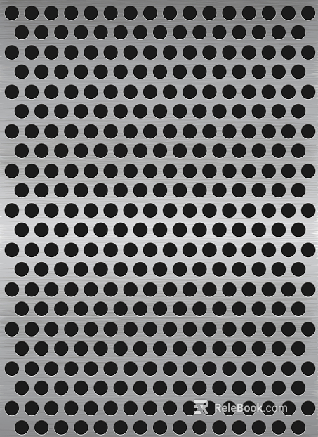 Perforated plate texture