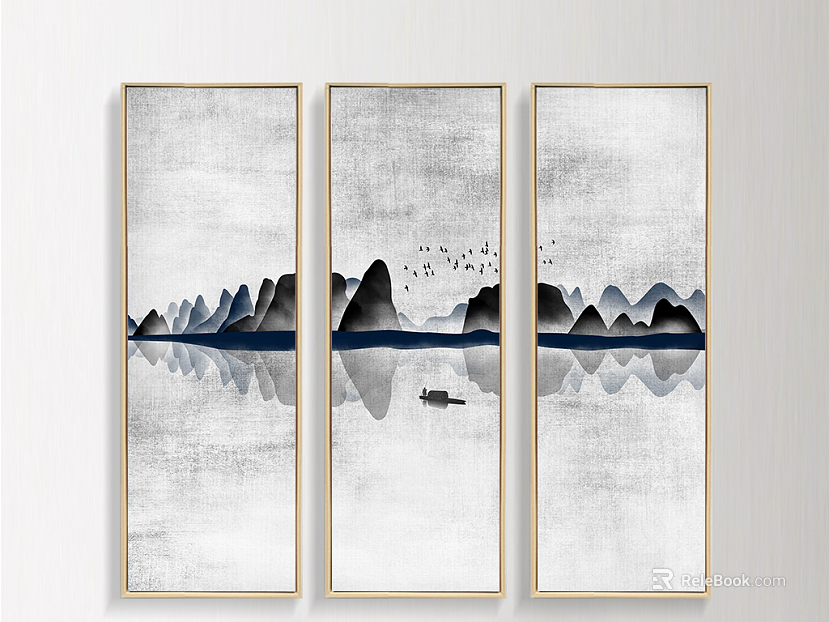 landscape painting texture