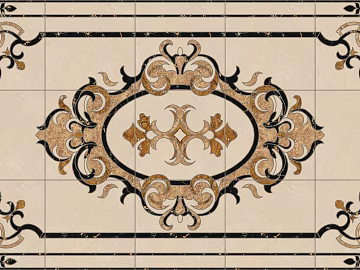 marble mosaic quartz tile roman mosaic texture (ID:ffaif9522)