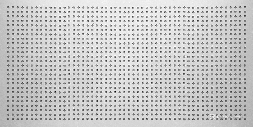 Perforated plate texture