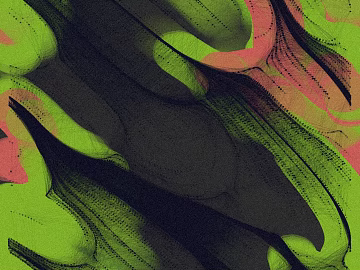 abstract art painting 3d model