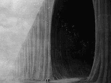 black and white painting texture (ID:ffajg80008)